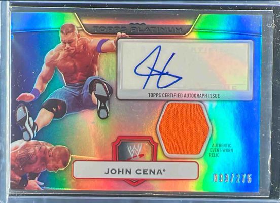 2010 Topps Platinum #1 Autographs Relics /275