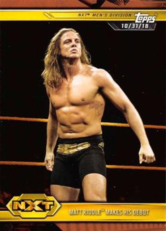 2019 Topps WWE NXT #60 Bronze