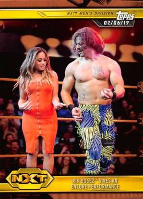 2019 Topps WWE NXT #76 Bronze