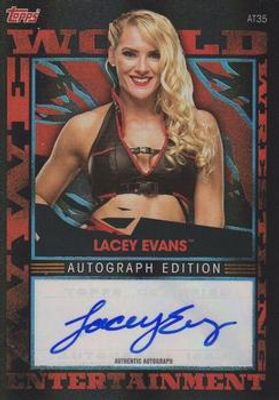 2021 Topps Slam Attax WWE #AT35 Autographs Edition