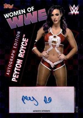 2021 Topps Slam Attax WWE #AT43 Autographs Edition