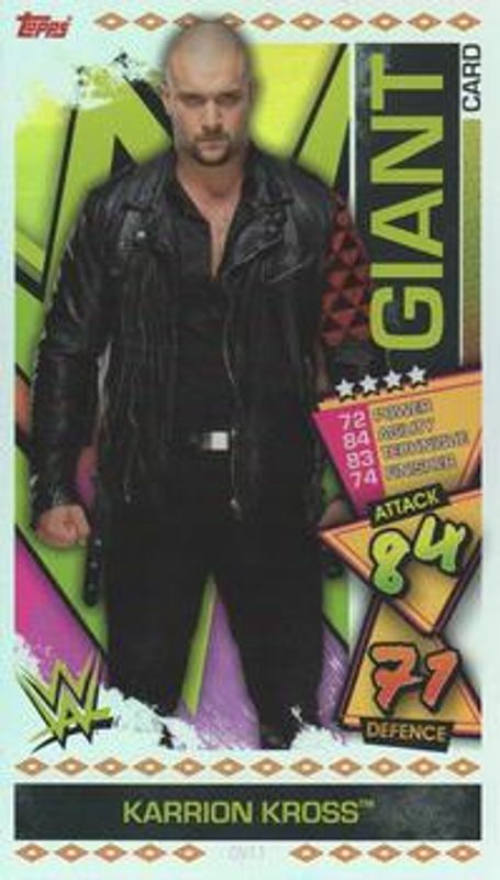 2021 Topps Slam Attax WWE #OV11 Giant Cards