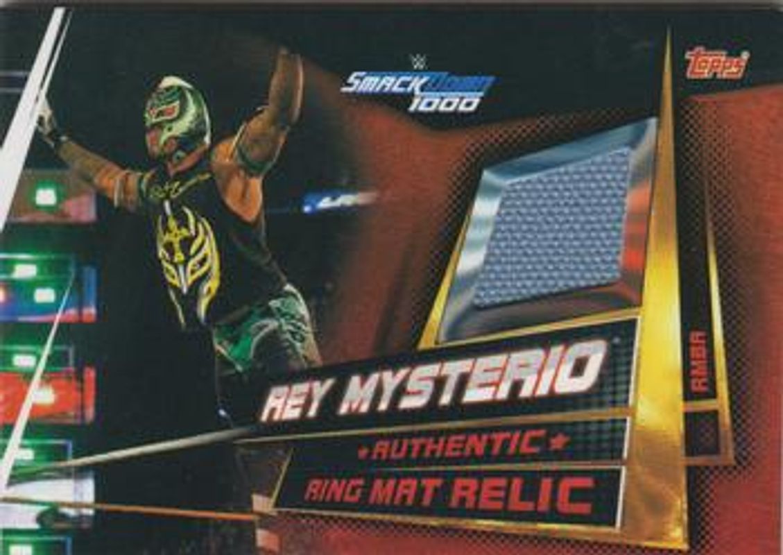 2019 Topps Slam Attax Universe WWE #RMBA Ring Mat Relics