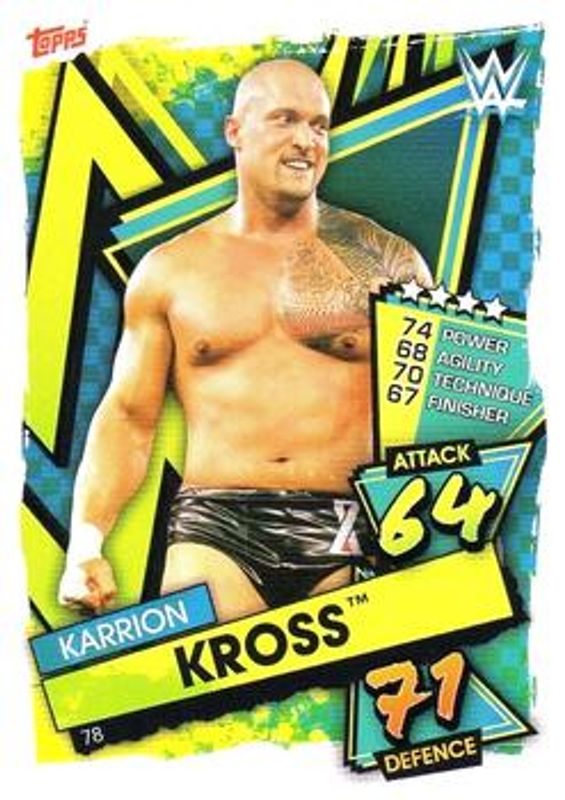 2021 Topps Slam Attax WWE #78 Base