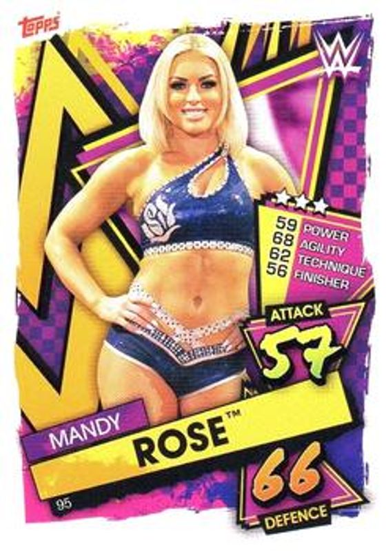 2021 Topps Slam Attax WWE #95 Base
