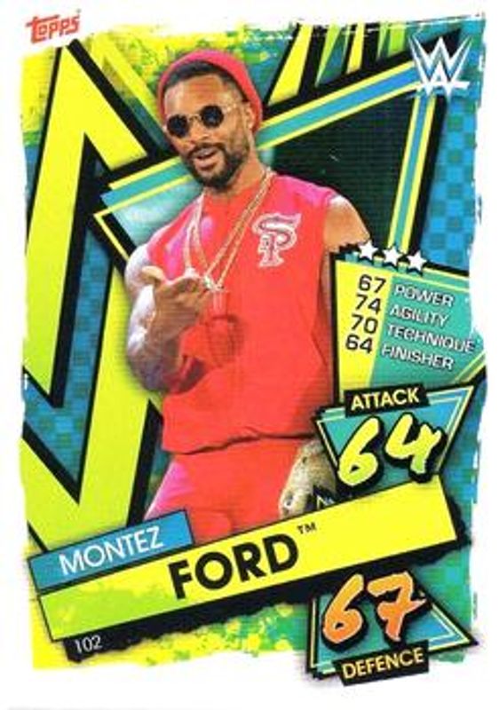 2021 Topps Slam Attax WWE #102 Base