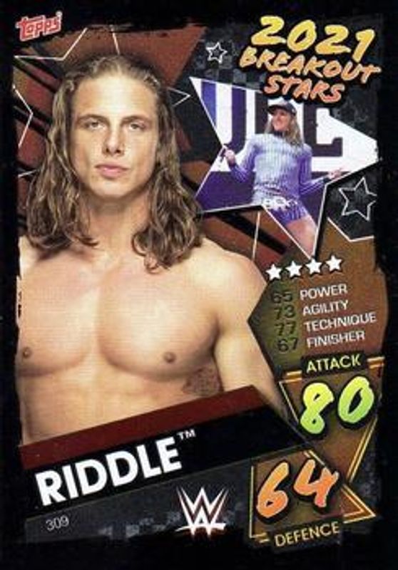 2021 Topps Slam Attax WWE #309 Base