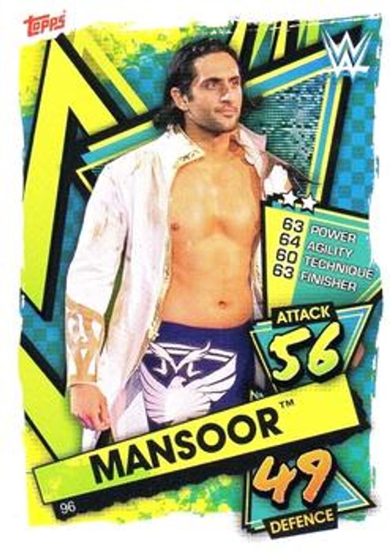 2021 Topps Slam Attax WWE #96 Base