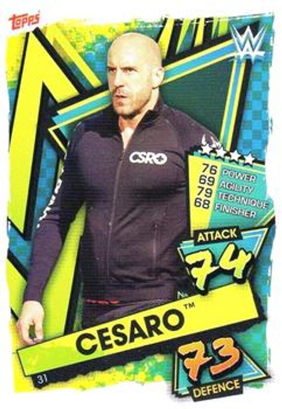 2021 Topps Slam Attax WWE #31 Base