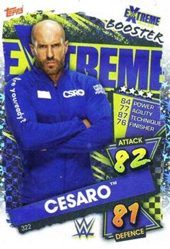 2021 Topps Slam Attax WWE #322 Base