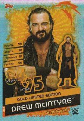 2020 Topps WWE Slam Attax Reloaded #LECG Gold Limited Edition