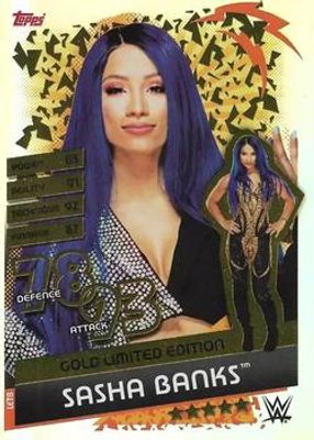 2020 Topps WWE Slam Attax Reloaded #LETB Gold Limited Edition