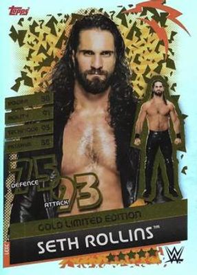 2020 Topps WWE Slam Attax Reloaded #LEXC Gold Limited Edition