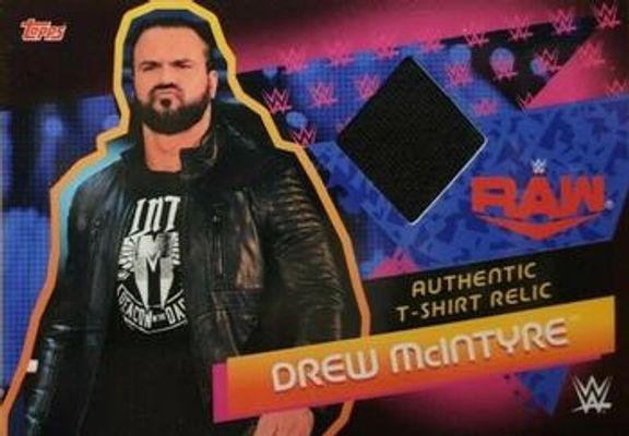 2020 Topps WWE Slam Attax Reloaded #M1 Authentic Relics