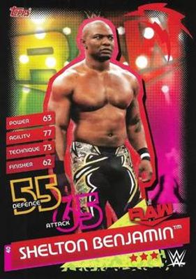 2020 Topps WWE Slam Attax Reloaded #40 Base