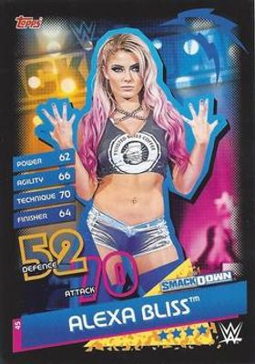 2020 Topps WWE Slam Attax Reloaded #45 Base
