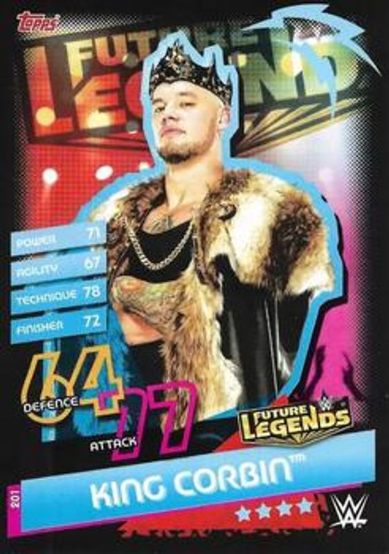 2020 Topps WWE Slam Attax Reloaded #201 Base
