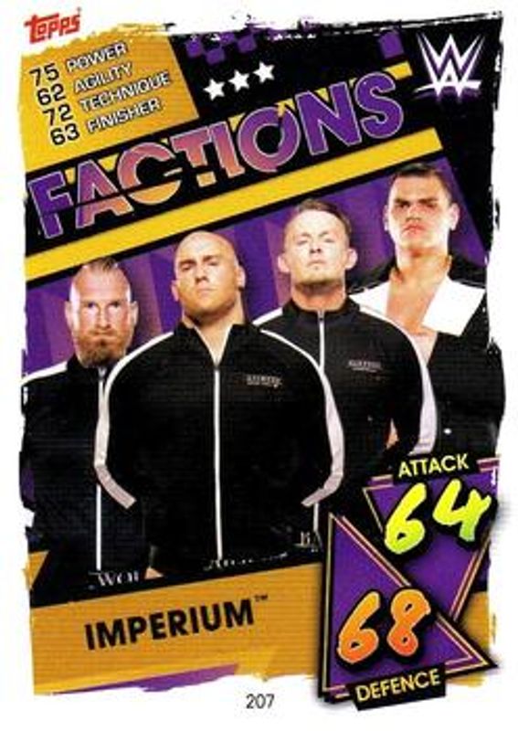 2021 Topps Slam Attax WWE #207 Base