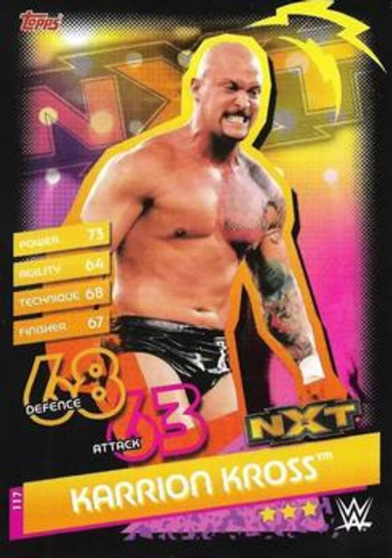 2020 Topps WWE Slam Attax Reloaded #117 Base