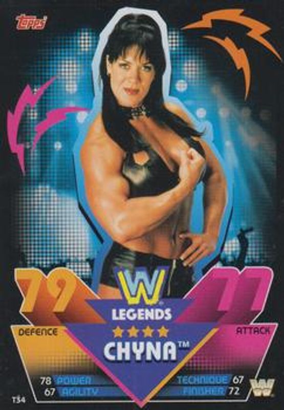 2020 Topps WWE Slam Attax Reloaded #T34 WWE Legends vs 2020 Stars
