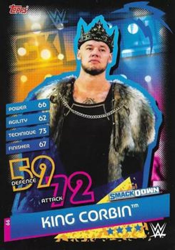 2020 Topps WWE Slam Attax Reloaded #66 Base