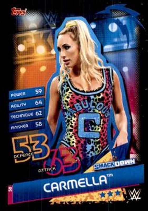 2020 Topps WWE Slam Attax Reloaded #50 Base