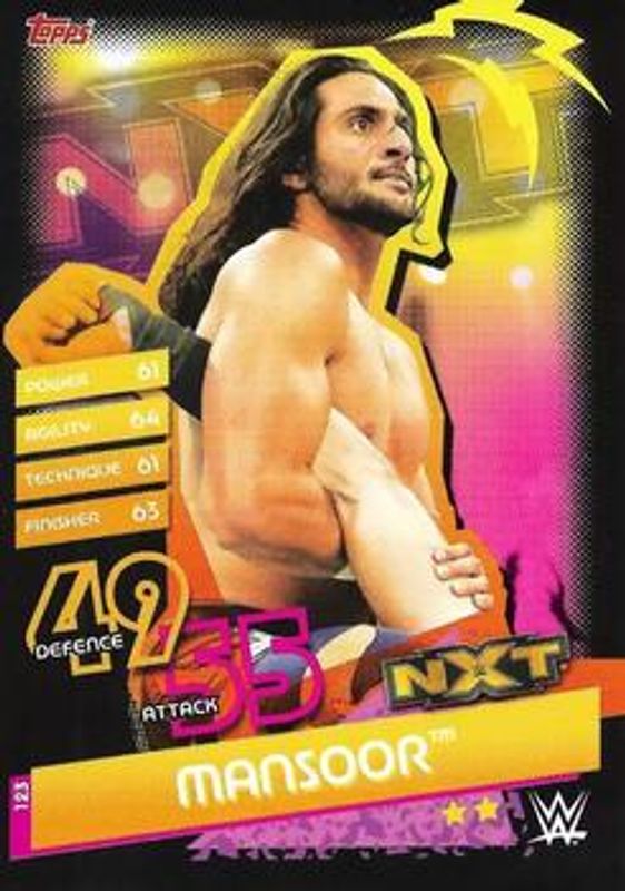 2020 Topps WWE Slam Attax Reloaded #123 Base