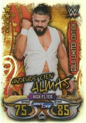 2018 Topps Slam Attax WWE Live #LEPC Gold Limited Edition