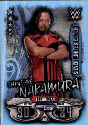 2018 Topps Slam Attax WWE Live #LEMG Silver Limited Edition