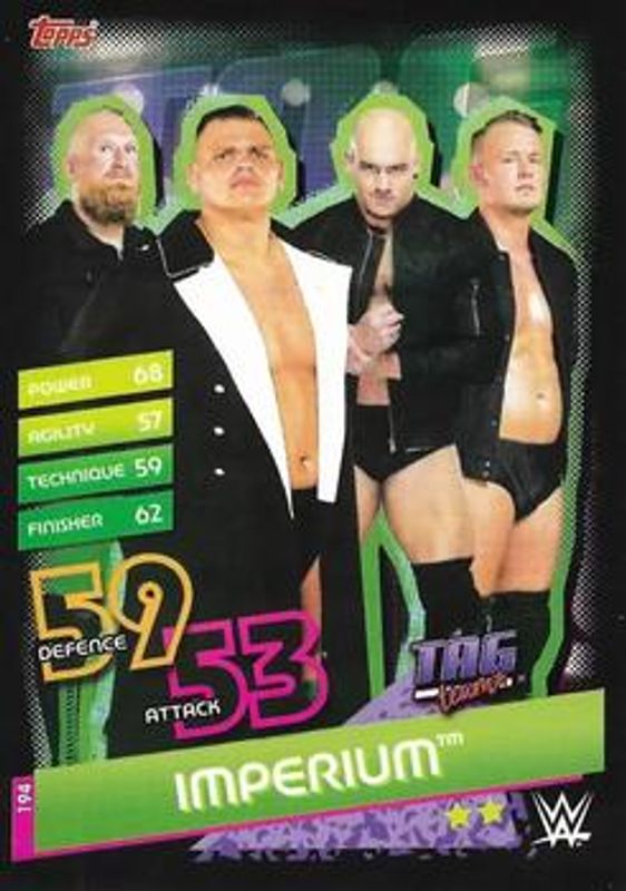 2020 Topps WWE Slam Attax Reloaded #194 Base