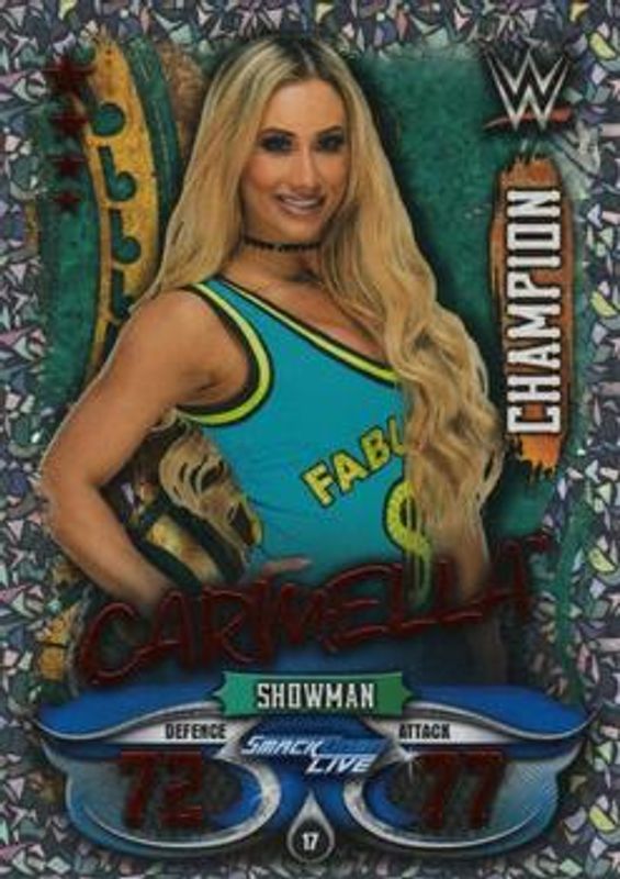 2018 Topps Slam Attax WWE Live #17 Base