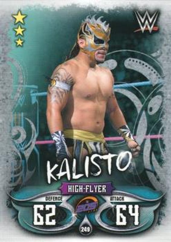 2018 Topps Slam Attax WWE Live #249 Base