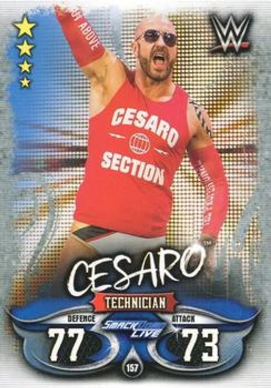 2018 Topps Slam Attax WWE Live #157 Base