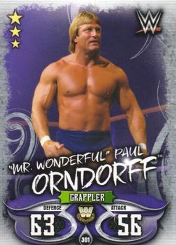 2018 Topps Slam Attax WWE Live #301 Base