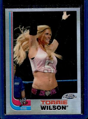2008 Topps Chrome Heritage III WWE #58 Refractor