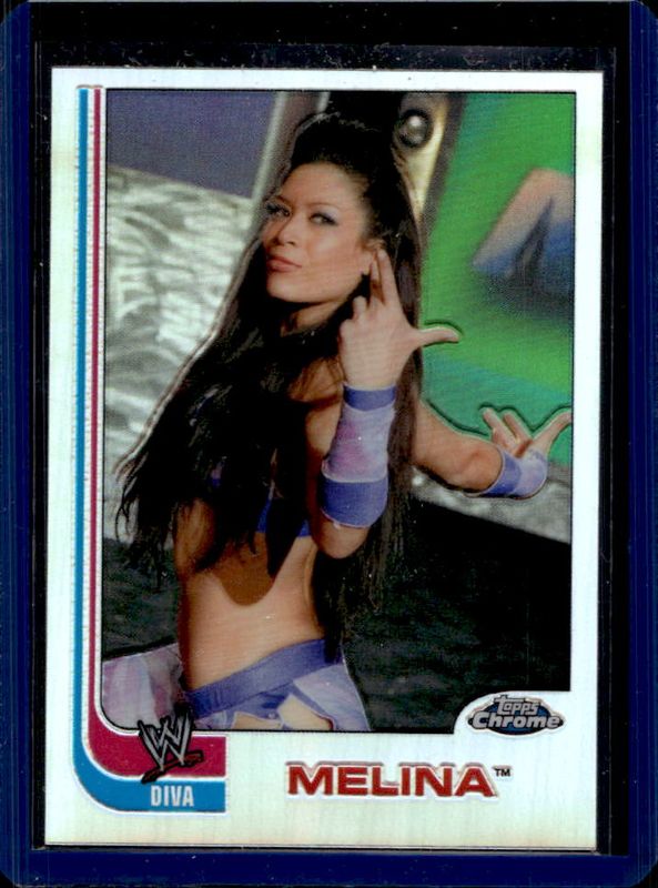 2008 Topps Chrome Heritage III WWE #61 Refractor