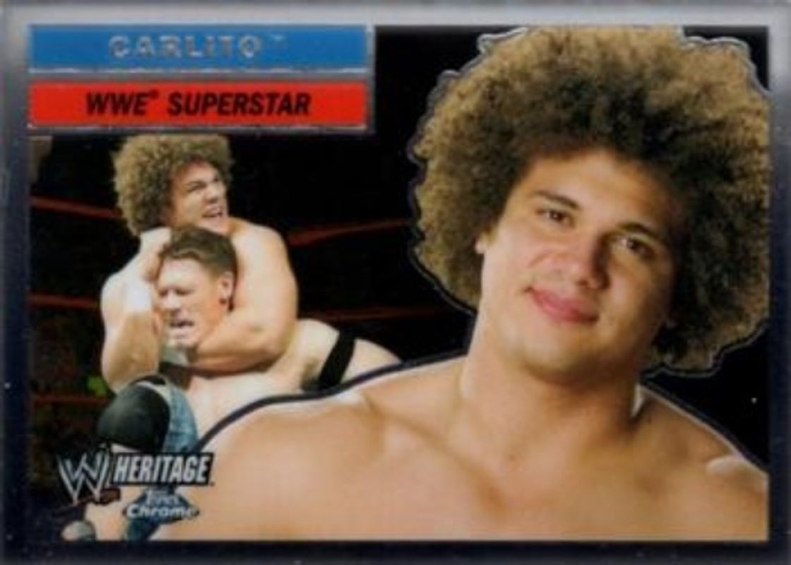 2006 Topps Heritage Chrome WWE #3 Base