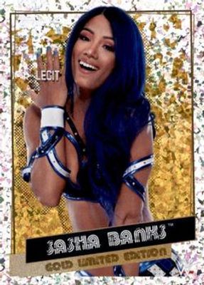 2021 Topps WWE Road to WrestleMania Stickers #LE4 Limited Edition