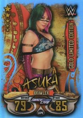 2018 Topps India Slam Attax WWE Live #LEPE Gold Limited Edition