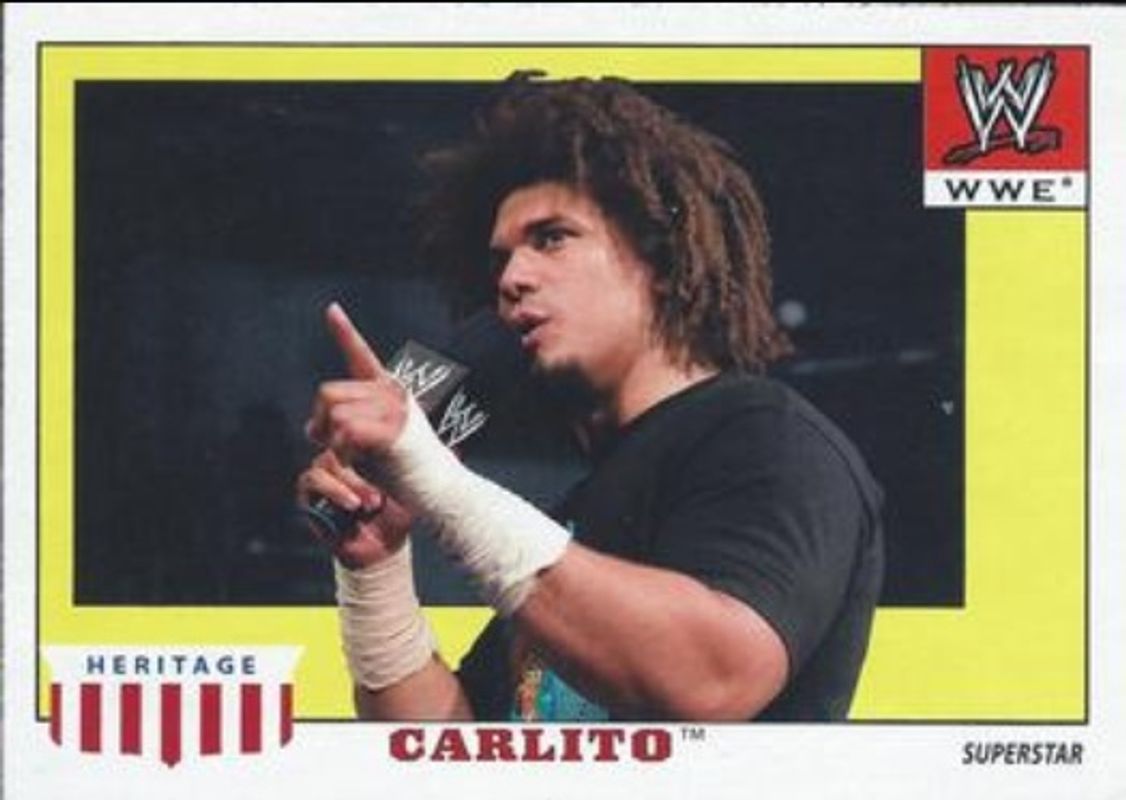 2008 Topps Heritage IV WWE #7 Base