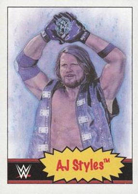 2021 Topps Living WWE #55 Base