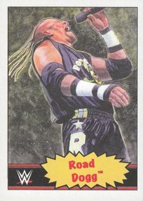 2021 Topps Living WWE #90 Base