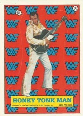 1987 Topps WWF #10 Stickers