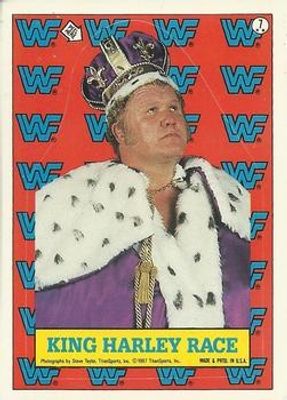 1987 Topps WWF #7 Stickers