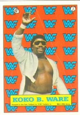 1987 Topps WWF #3 Stickers