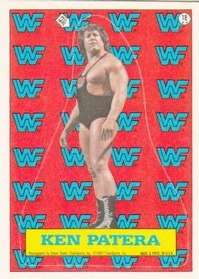1987 Topps WWF #18 Stickers