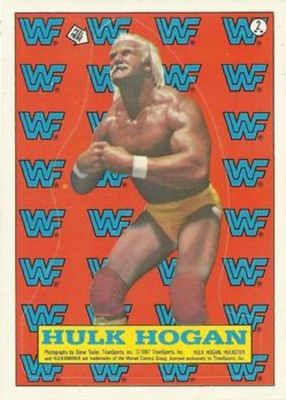 1987 Topps WWF #2 Stickers