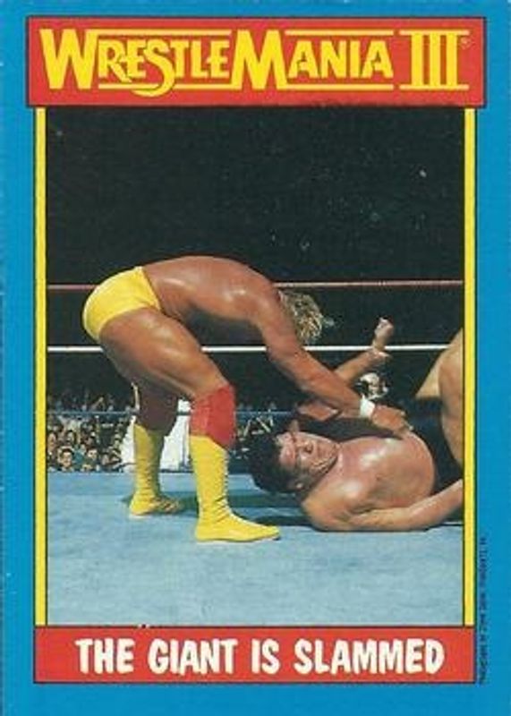 1987 Topps WWF #54 Base