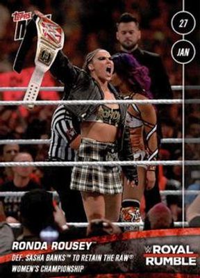 2019 Topps NOW WWE #4 Base