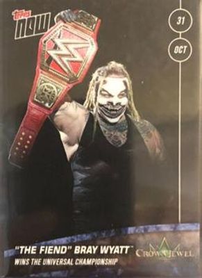 2019 Topps NOW WWE #77 Base
